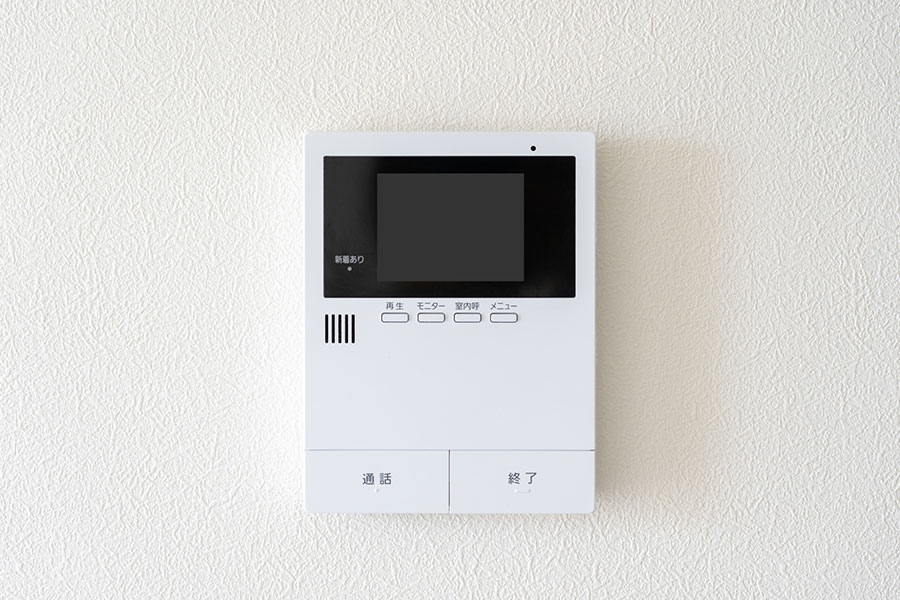 画像：戸建てインターホン工事