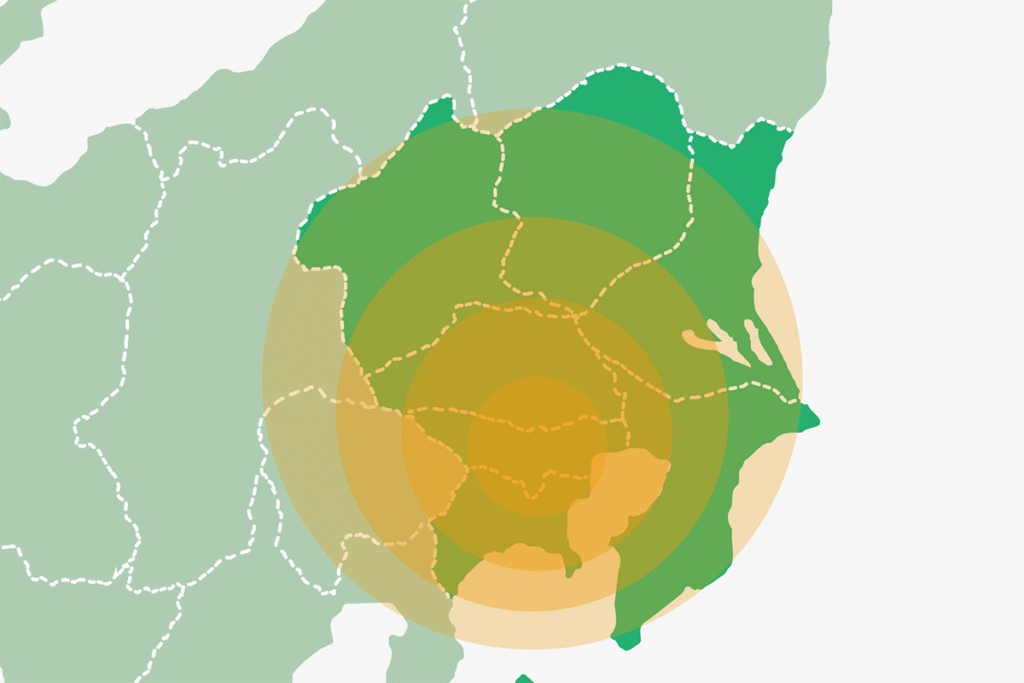 画像：対応エリア